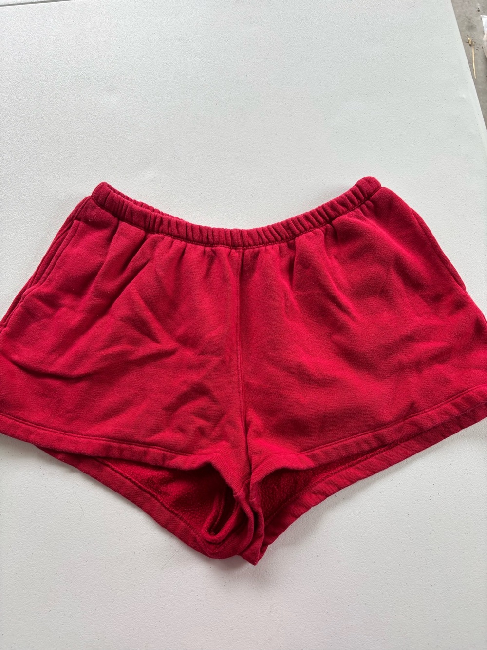 wild fable Red Elastic Waist Athletic Shorts